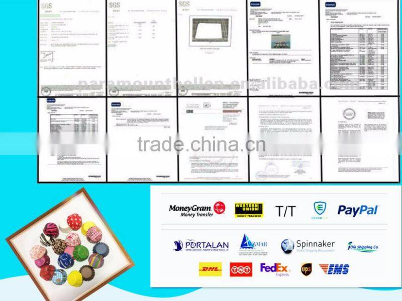 Striped polka dots customized design striped paper straws Material customized design