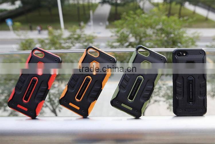 ORIGINAL NILLKIN Stronger Defender 4 Rubber Rugged Cover Case for iPhone 7 ALLOY KICKSTAND CASE ROBOT KICKSTAND CASE