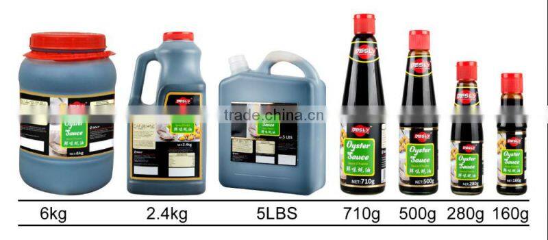 Natural Oyster Sauce HALAL, FDA,HACCP,ISO