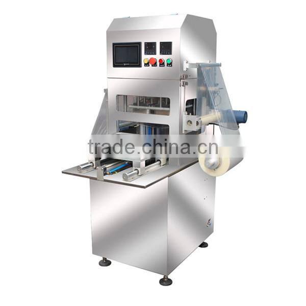 200-400 boxes/h and have stock plastic wrap packing machine