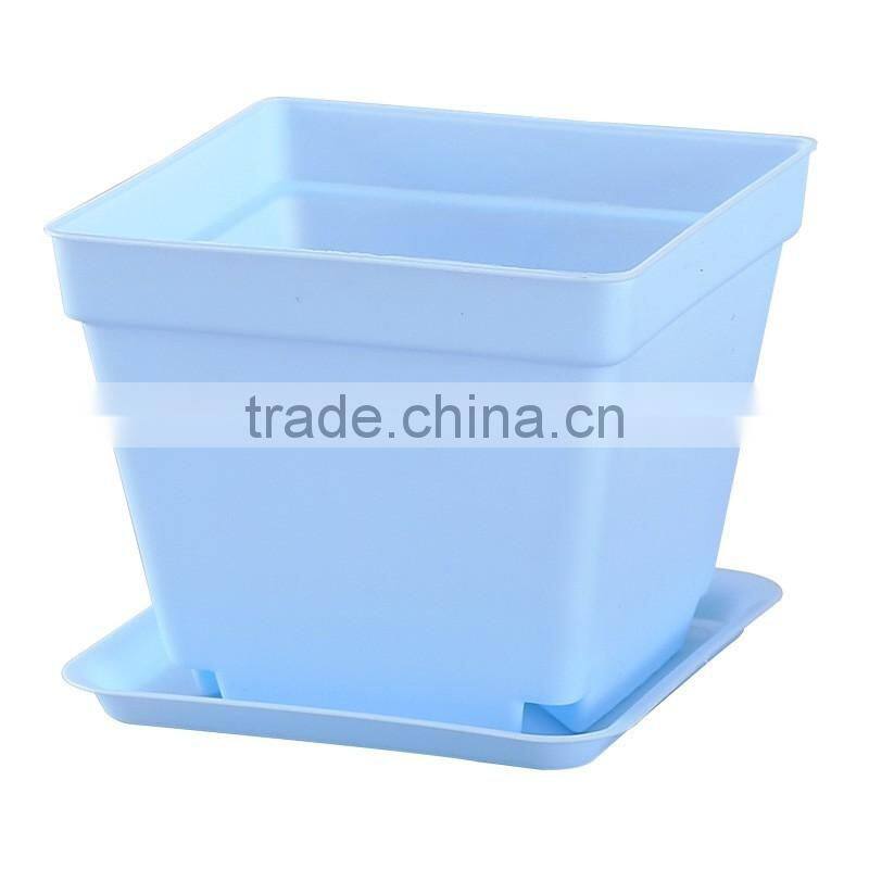 Cheap square black plastic plant flower nursery pot 10*8.5cm