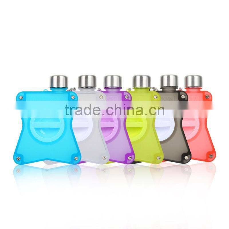 250ml clear water bottle joyshaker for star shape