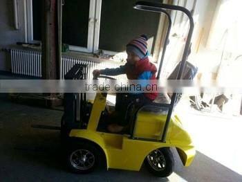 Popular product children's toy mini electric forklift easy to operate used in Children's amusement park