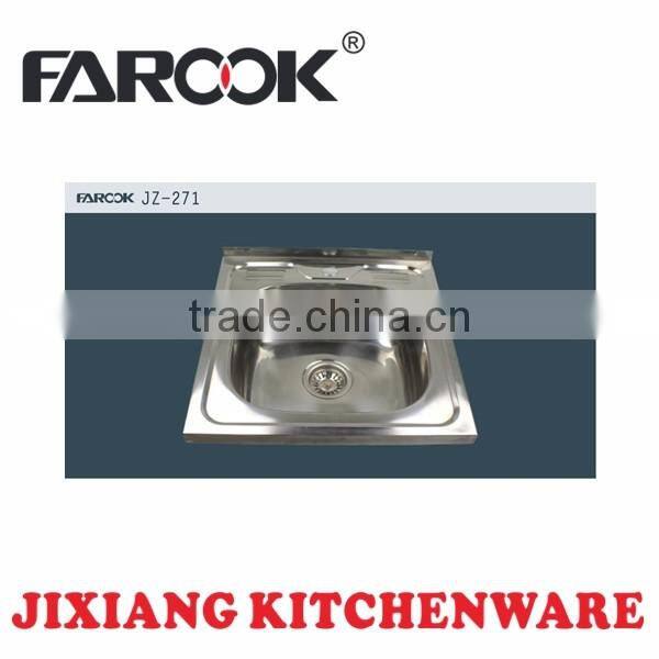 Factory wholesale single bowl stainless steel kitchen sink