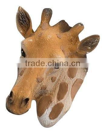 custom 3D resin animal heads fridge magnet for home decoration