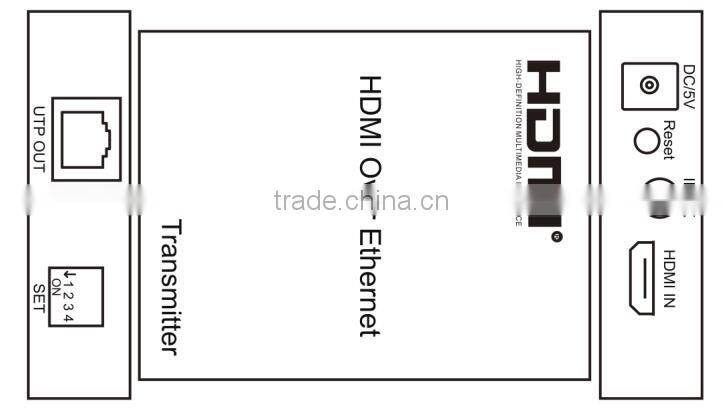 VOXLINK 120m HDMI Matrix Extender over IP(Support multipoint to multipoint IR control 1080P)EU