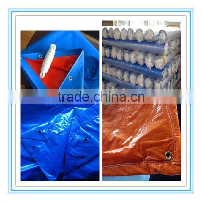 Pool cover cross laminated tarpaulin with three layers, cross lamination / waterproof eyelet tarp