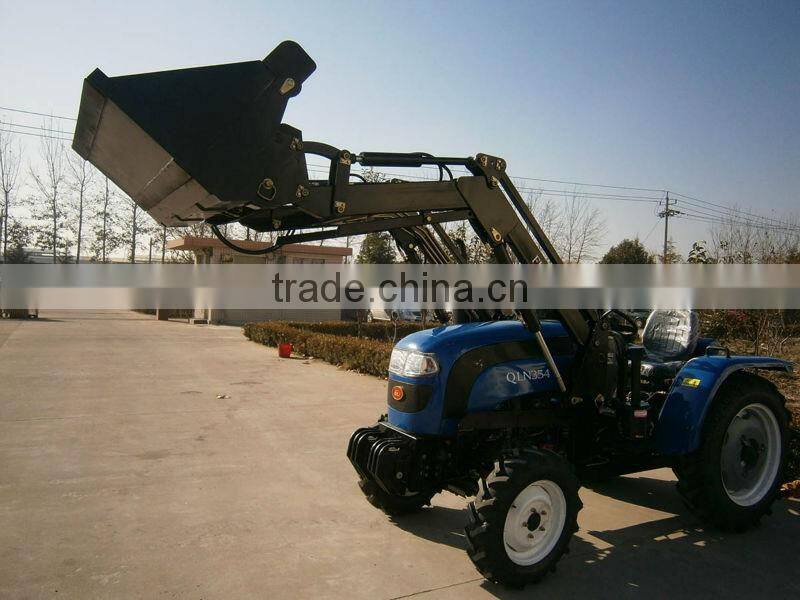 QLN from 10-19hp china farm small garden tractor loader backhoe