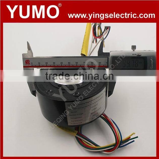 SR038-6P Through bore slip ring bore size 38mm 6rings slip ring