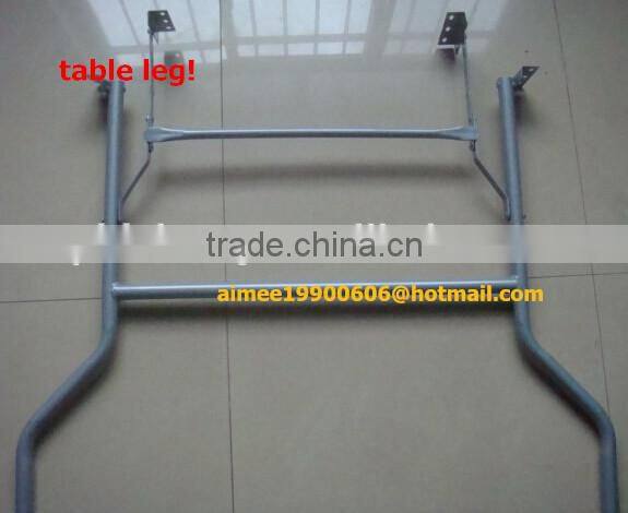 durable wrought iron table leg