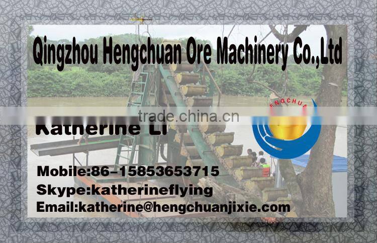 Gold Sieving Machine Bucket Gold Dredge for Sale