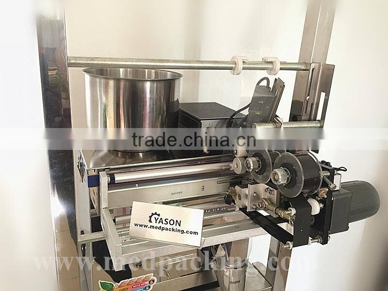 2-200g Automatic Pillow Type Bag Filling and packing machine With Date Printer
