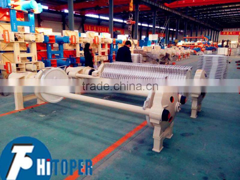 800 round plate filter press