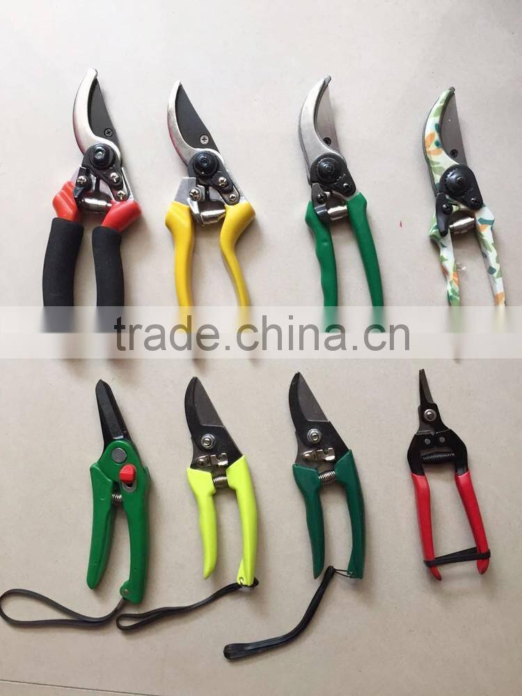 professional aluminium bypass hand garden pruner/shear