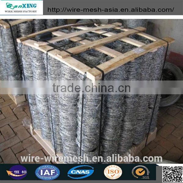 anping export 2 strand barbed wire hot dipped galvanized barb wire