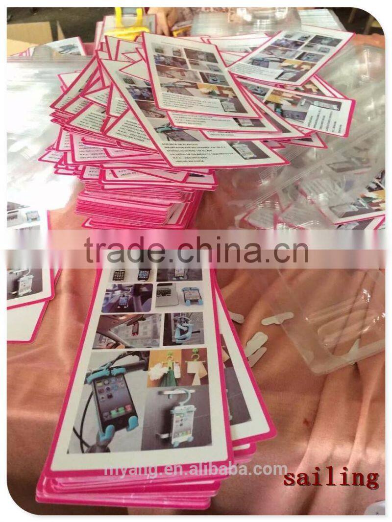 Creative Self adhesive personalized shape pop phone handset holder