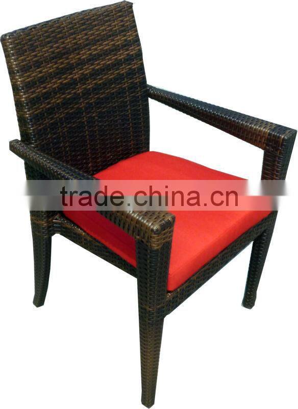 F-mediterranean rattan table and chair (2107+2048)