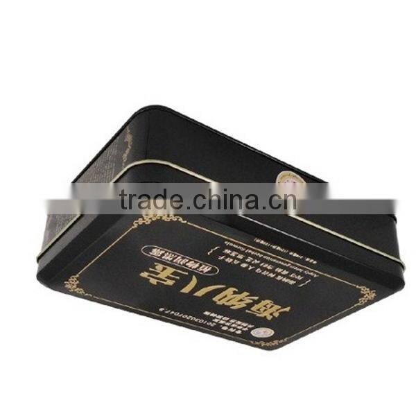 decorative mini rectangular metal gift box