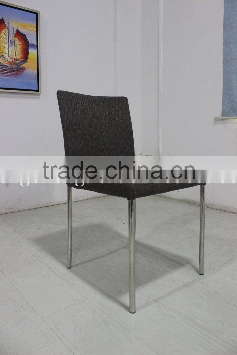 Modern luxury Appearance and stainless steel restaurant chair