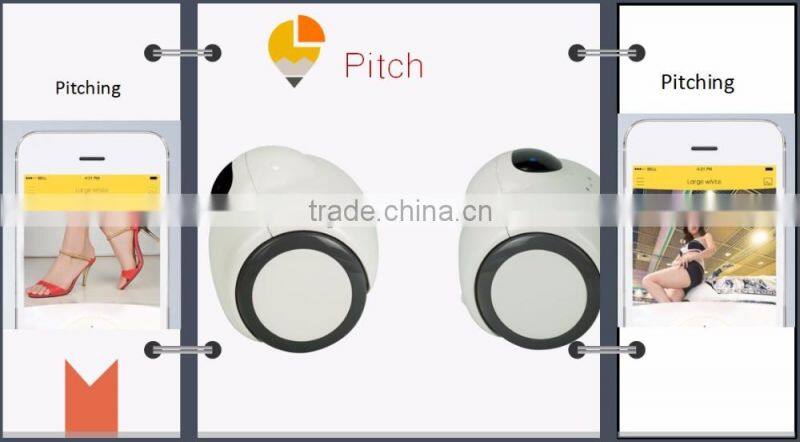 Factory Price WIFI Charge Voice Intercom Home Monitoring Real Care Baby Robot