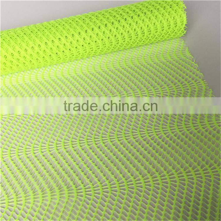 colored 100% Polyester knitted flower wrapping wave mesh