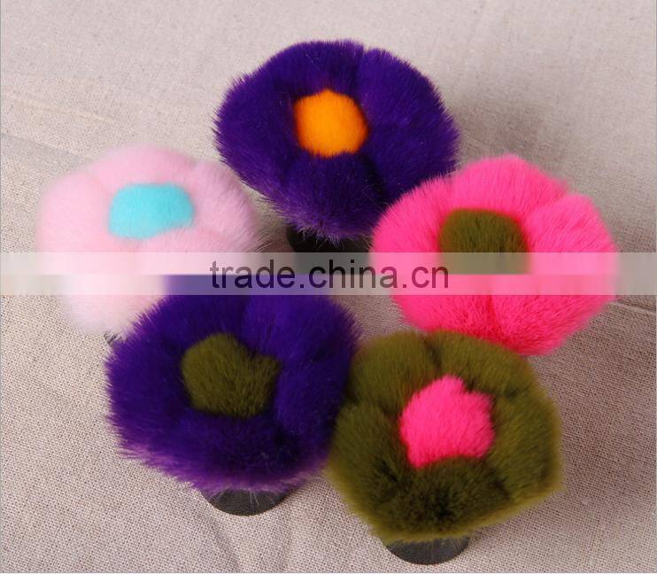 fashionable flower makeup brush miss beauty cosmetics kabuki brush