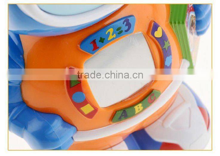 Supply fashion plastic intelligence toys robots small order