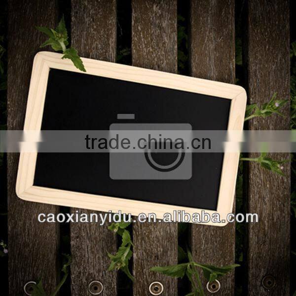 Wooden Frame MDF Chalkboard 30*40CM Siple Styler Use For Menu Or Wall Decor Good Study Tools for Kids Double Side