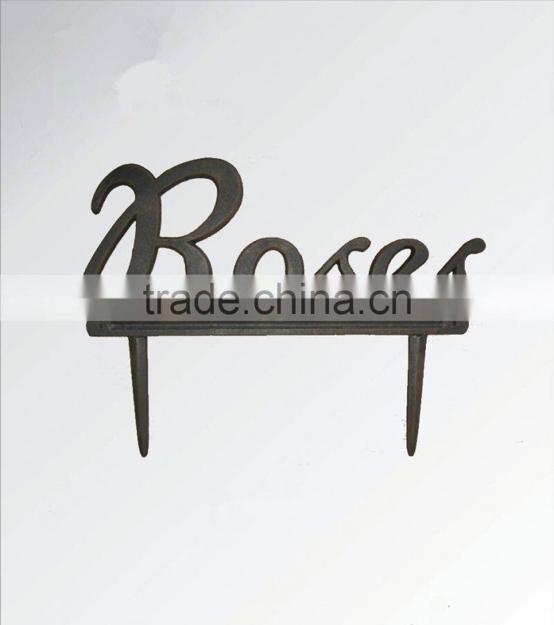 SNAIL STYLE CAST IRON GARDEN DECORATION