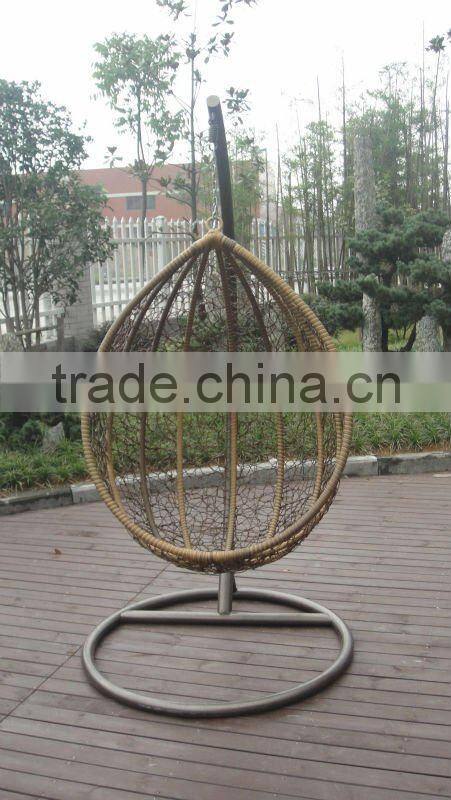 Indoor outdoor rattan swing