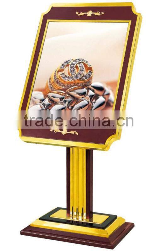 advertising sign stand/ outdoor poster display stand P-74 Hot Sale!
