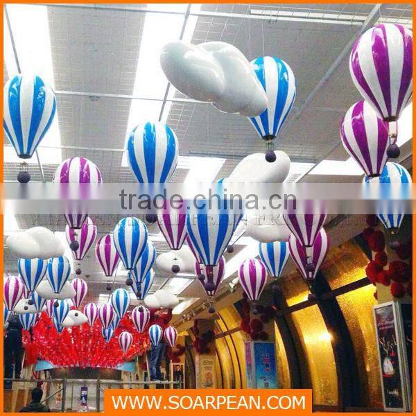Attractive Decoration Colorful Hot Air Balloon Decor