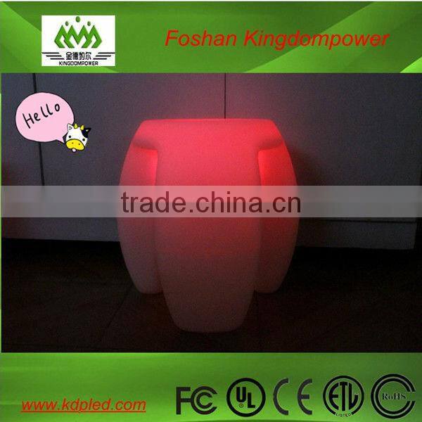 Colorful Led chair glowing lights stool