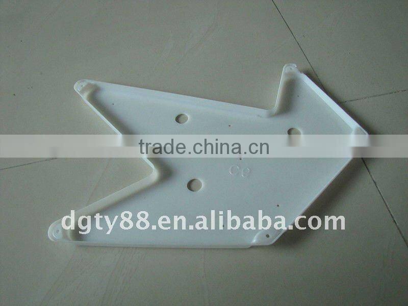 PC vac-formed thick plastic products with special shapes