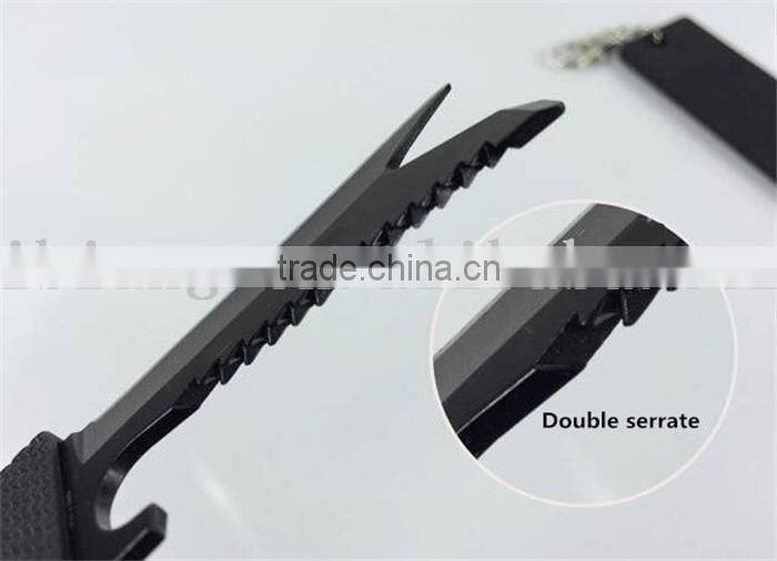 Special gift for men 7-in-1 portable foldable credit card knife