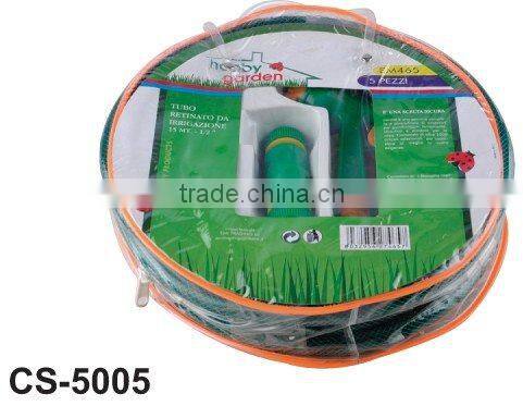 CS-5005 Flat Hose nozzle Set and plastic tube spray nozzle plastic tubes