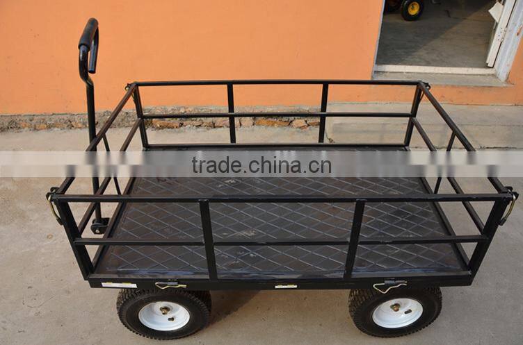 Heavy Duty Garden Tool Wagon with Four Wheels
