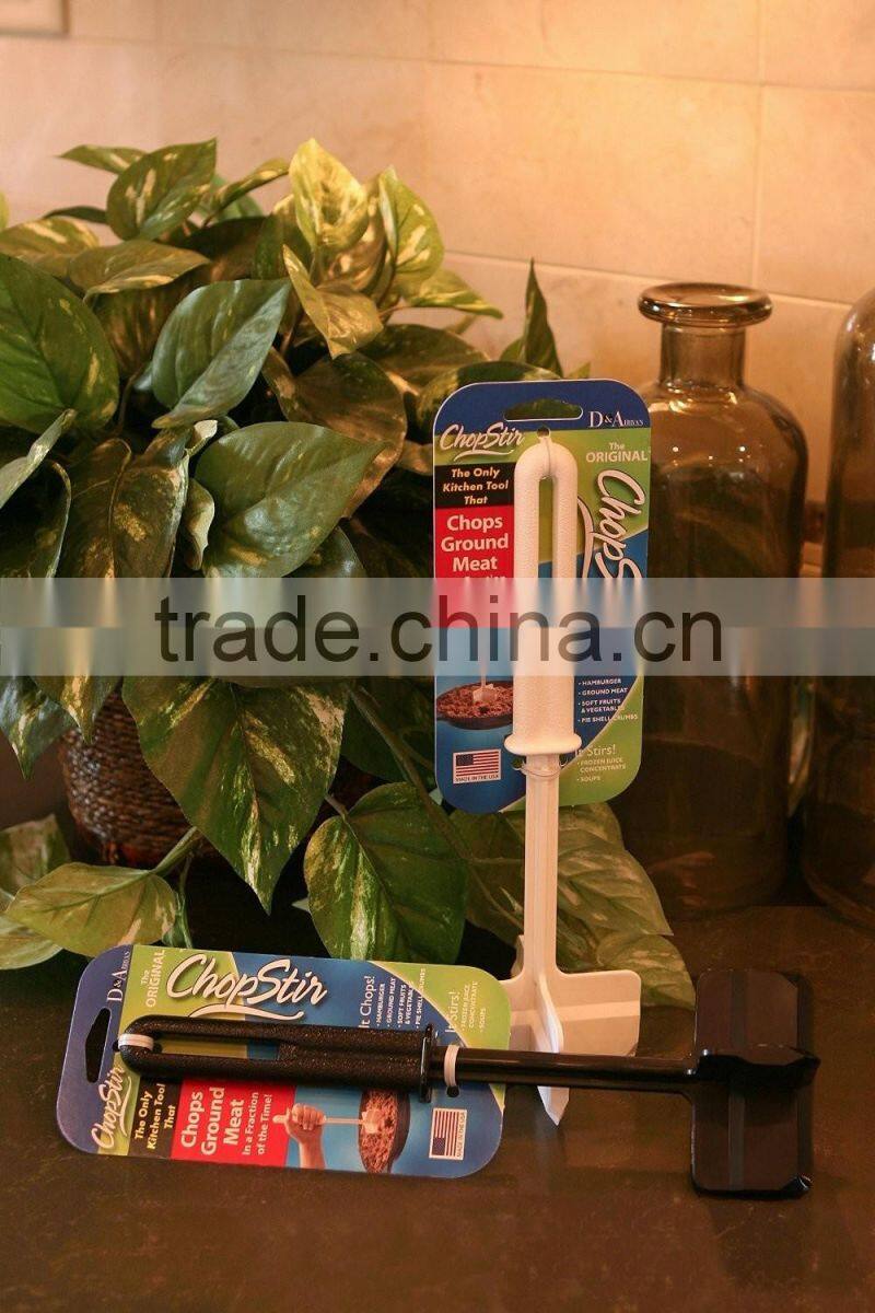 2016 wholesale plastic chop stir ground meat vegetables fruit frozen concentrate cooking tool