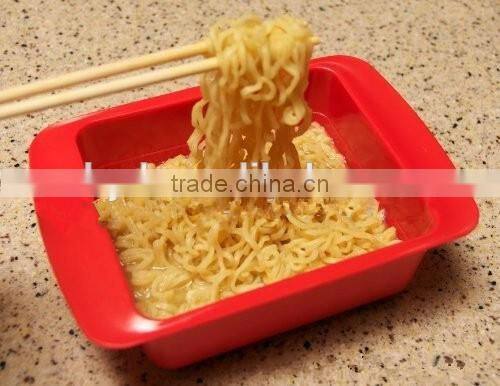New Convience Microwave rainbow noodle bowl Rapid microwave ramen 2pcs