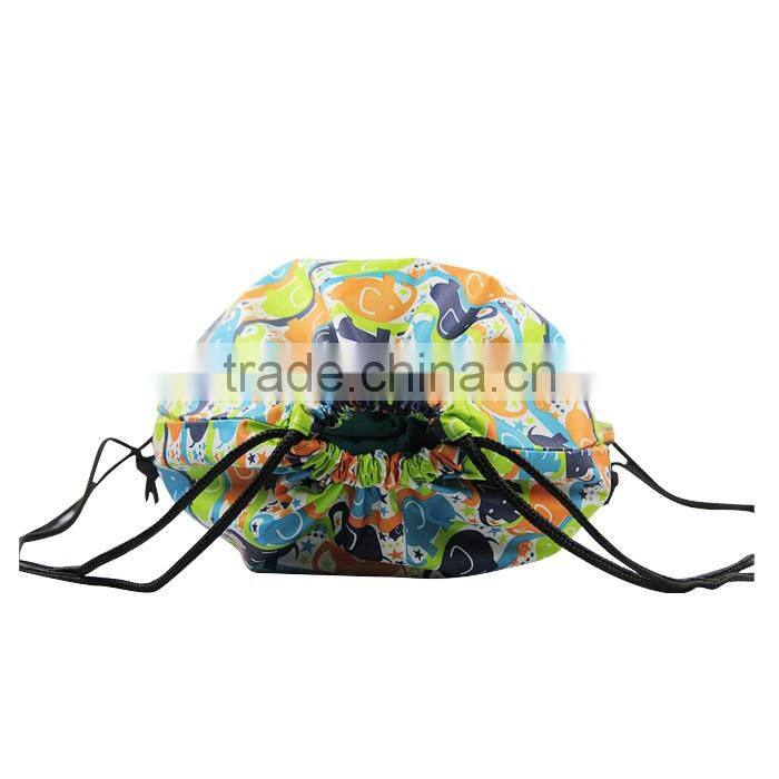 New recycle Factory Promotional drawstring nylon sling bag