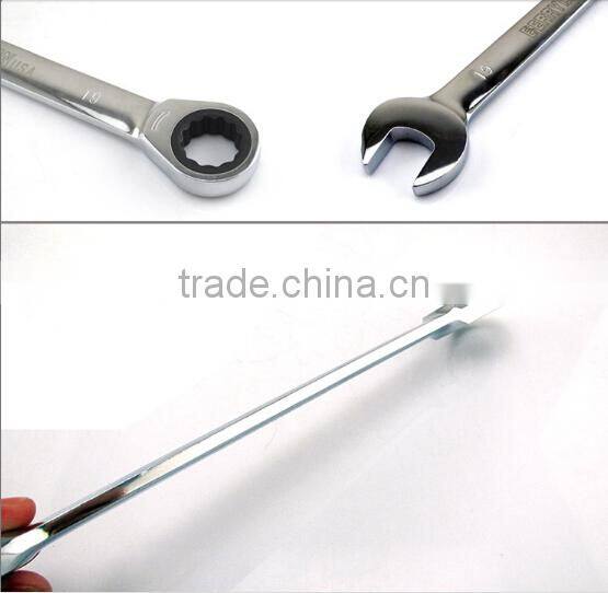 Berrylion Ratchet Wrench Set 7pcs 10-19mm Ratchet Combination Wrench