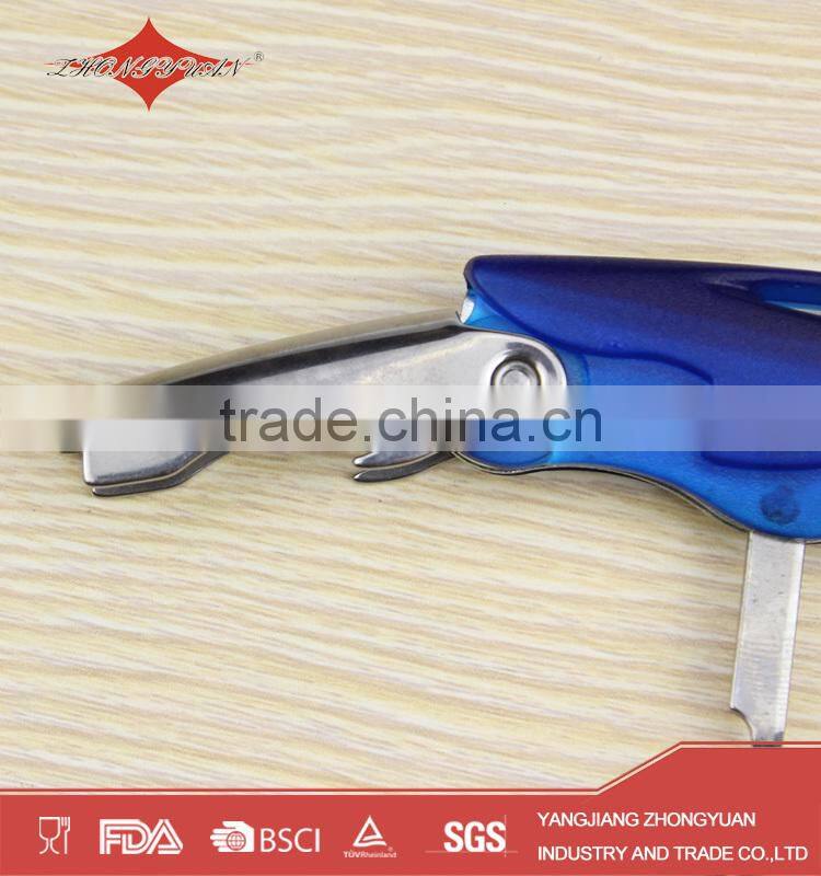 Professional novelty houseware wine bottle corkscrew opener