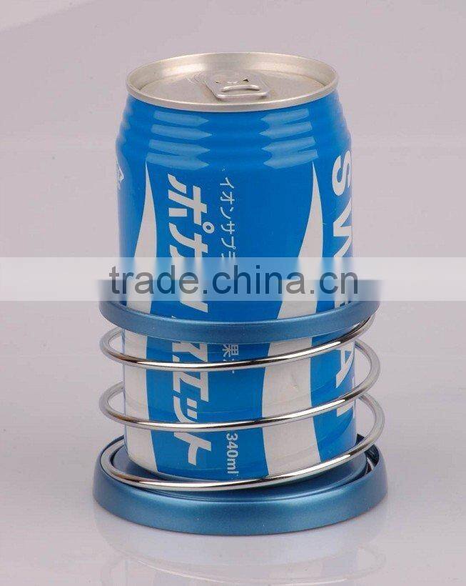 Hot sell black color Spring Car drink holder