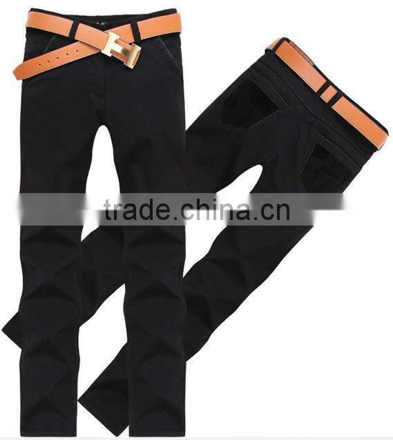 Man's Spring & Summer Solid Bright Color Fashionable Casual Pants
