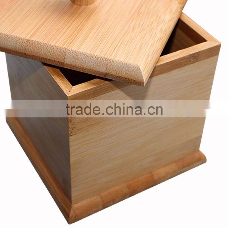 100% Natural Customized Original Cheap Bamboo Spice Jar