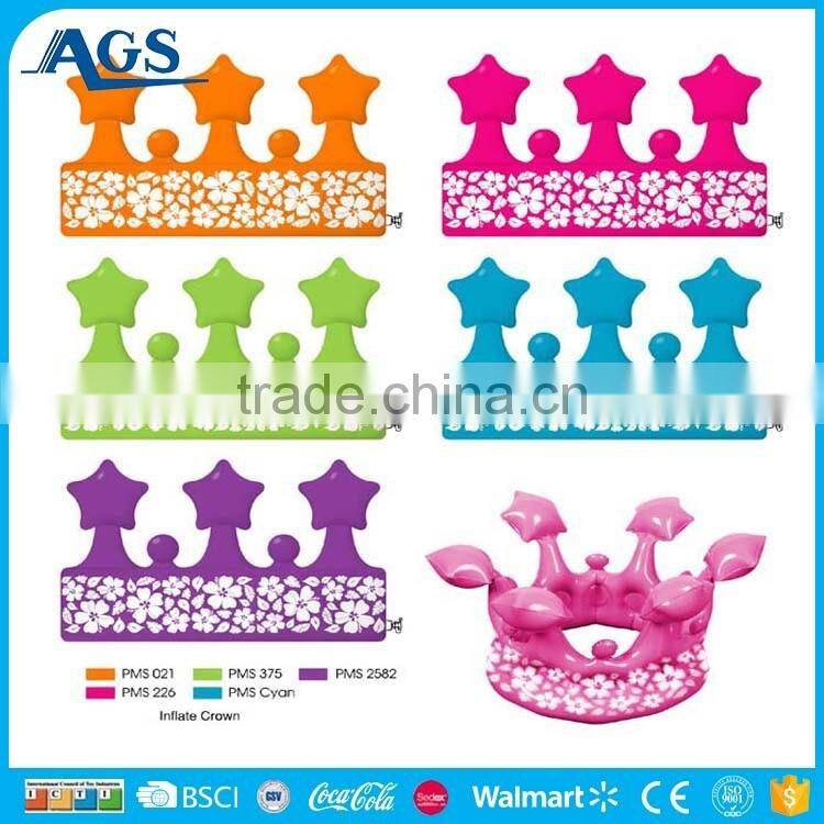 Low price inflatable toy colorful pentagram