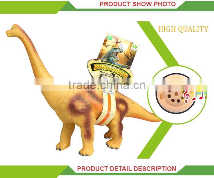 Wholesale rubber animal rubber set dinosaur soft toys