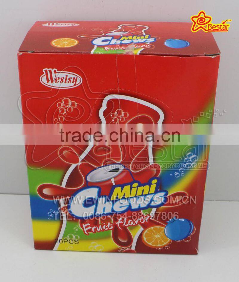 Fruit Flavor Mini Sour Chews Candy