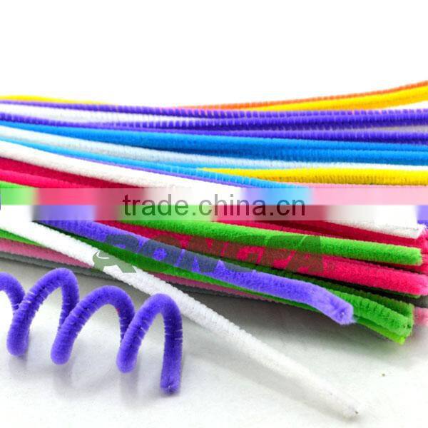12 '' children educational plush toys soft pipe cleaners for DIY craft