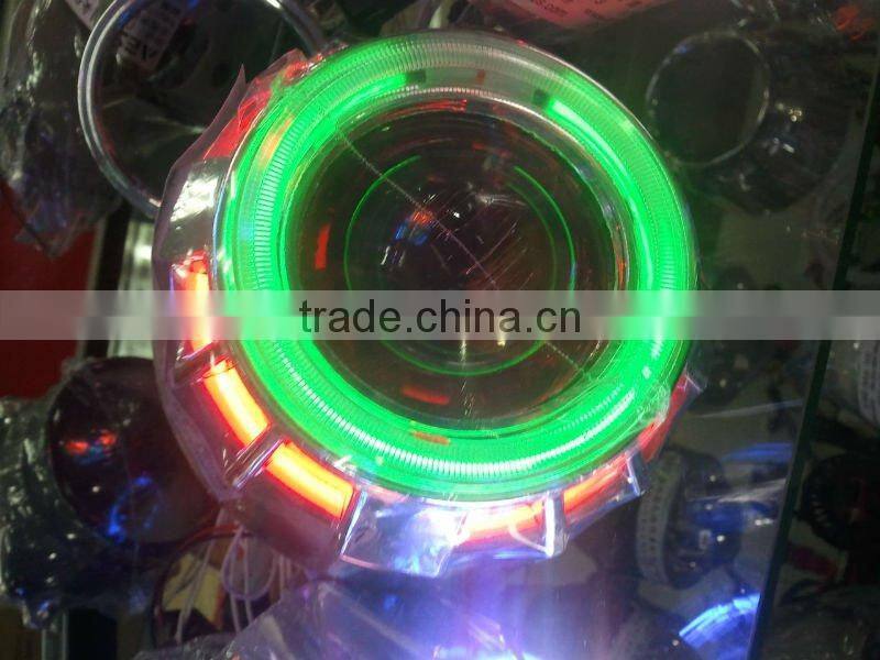 Toptree Double HID Bi-xenon Projector Lens Light(Angel eye,CCFL Angel Eyes,Angel Eyes Xenon Kit)
